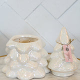Sweet Grace Iridescent Christmas Tree Candle