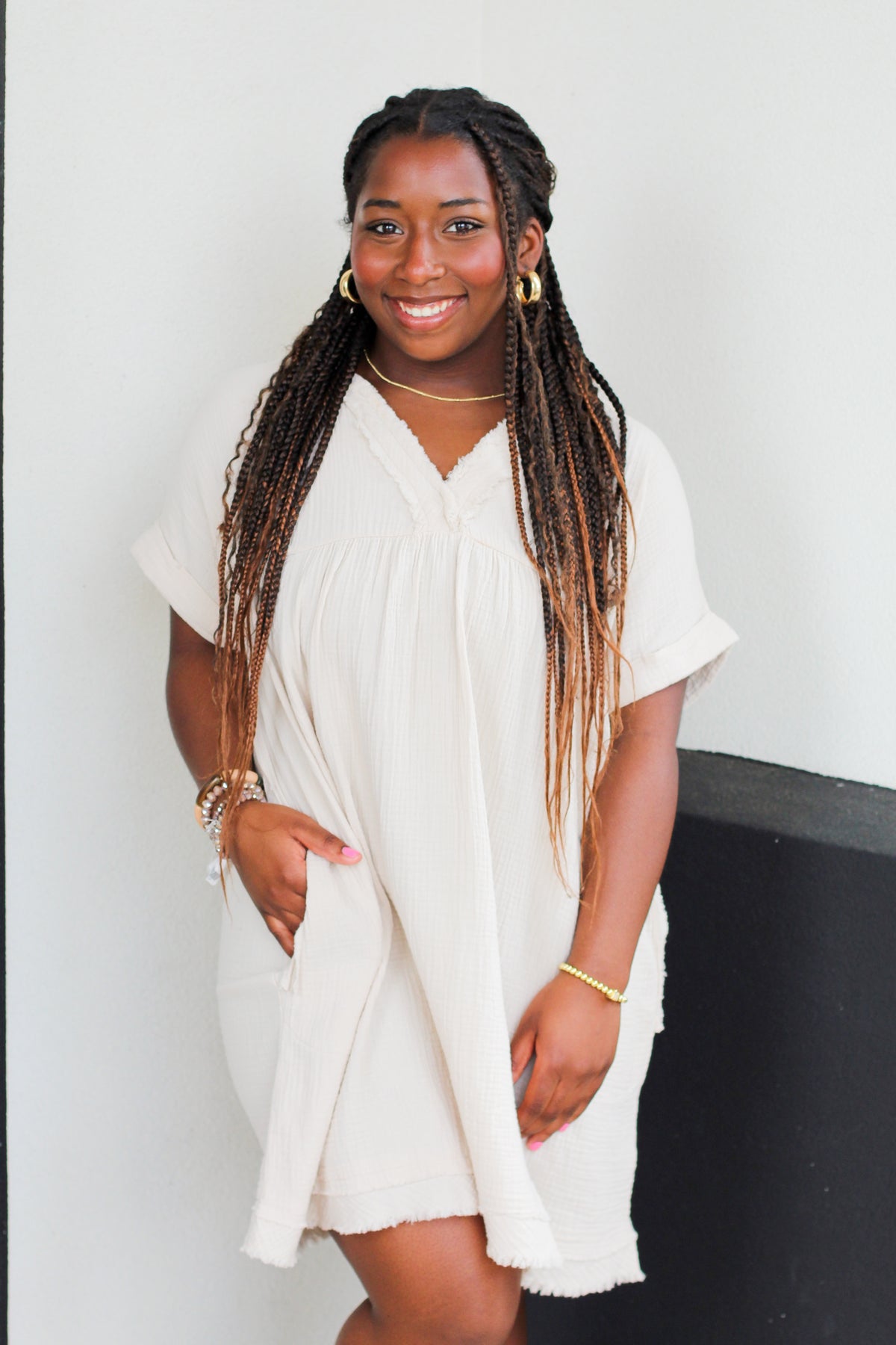 Cutest Linen Dress