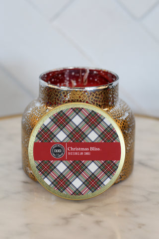 Christmas Bliss Mercury Jar Candle