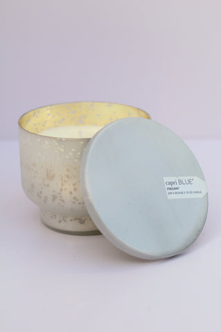 10oz Mercury Etched Inverted Candle