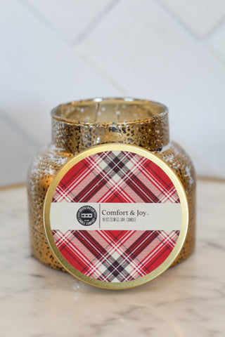 Comfort & Joy Mercury Jar Candle