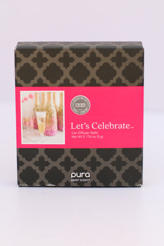Let's Celebrate Pura Car Diffuser Refill
