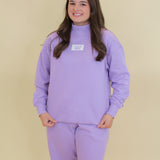 Lulu Mac Terry Cloth Mock Sweatshirt