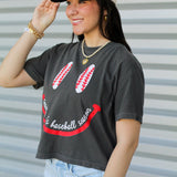 It's Baseball Season Crop Tee