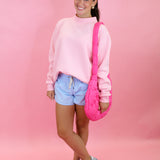Cutest Mock Neck Sweatshirt