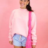 Cutest Mock Neck Sweatshirt