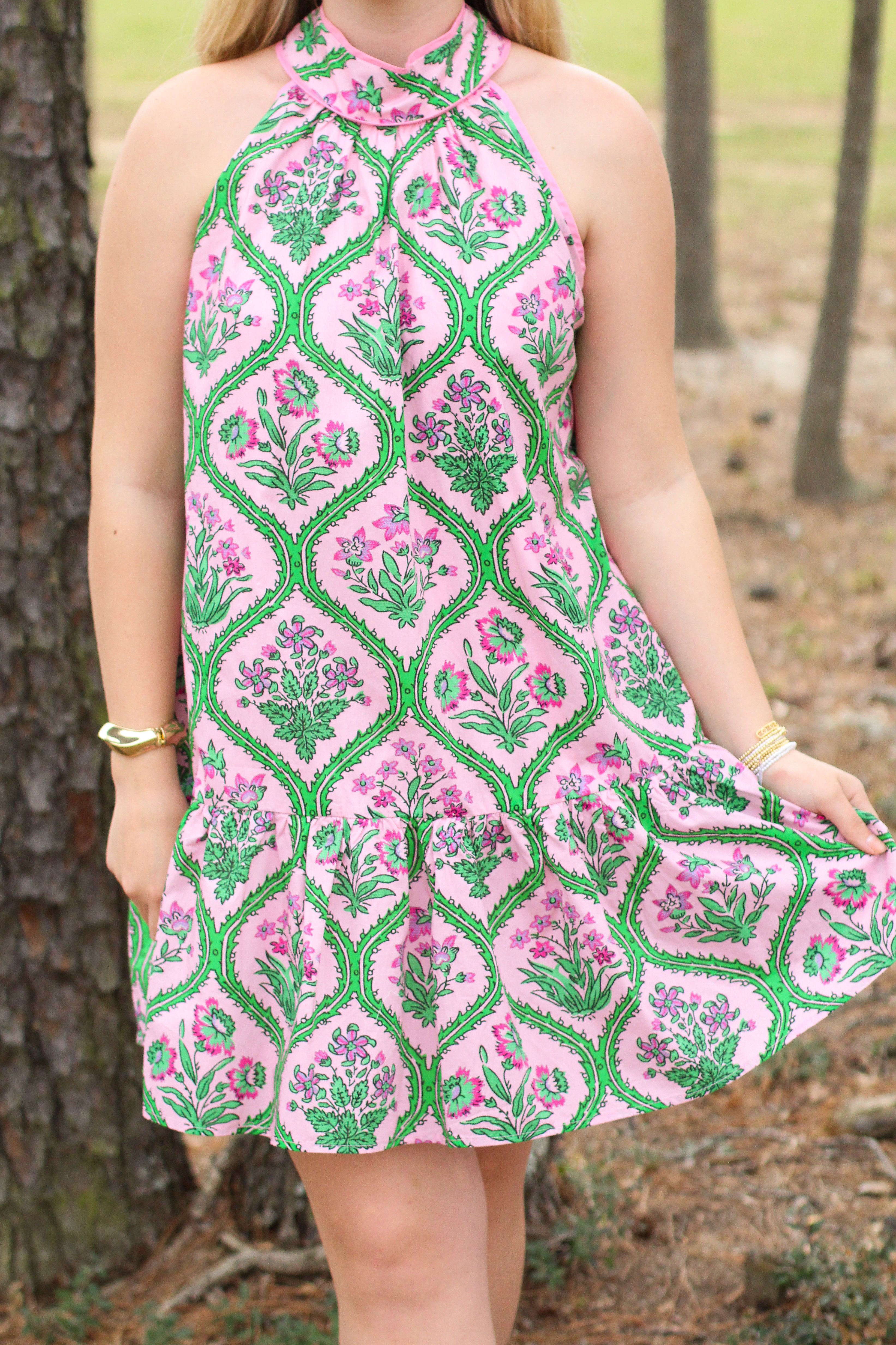 Vibrant Lily Dress