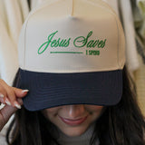 Jesus Saves I Spend Trucker Hat
