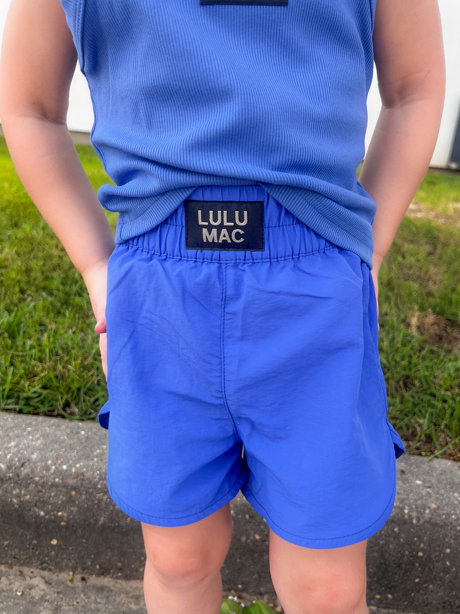 Toddler Lulu Mac Solid Shorts