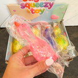 Glitter Duck Squishy Toy