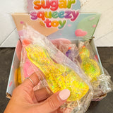 Glitter Duck Squishy Toy
