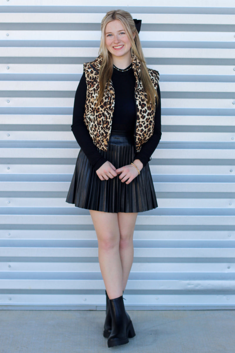 Like This Leopard Vest