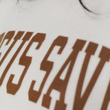 Jesus Saves Reversible Mock Neck Sweatshirt