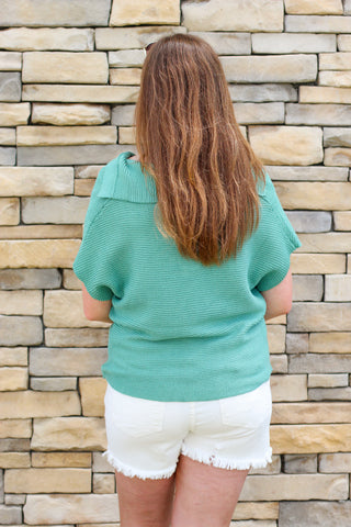 Basic Oversized Collar Sweater