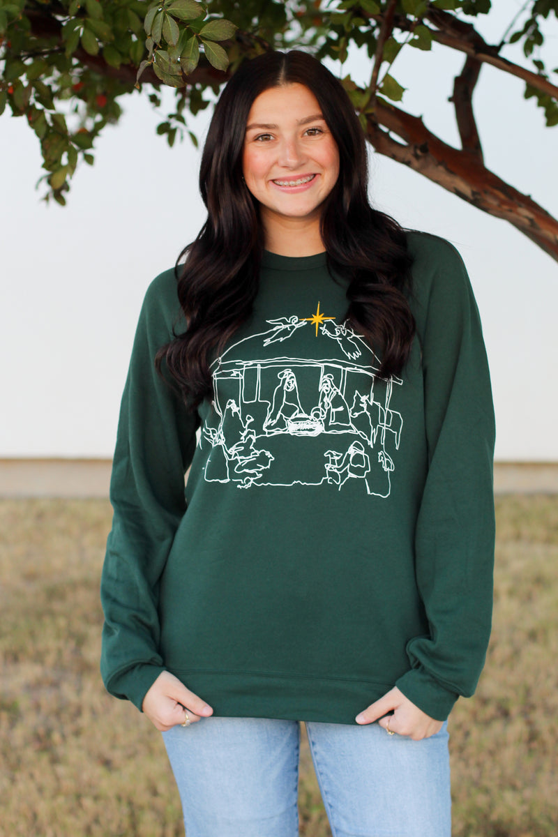 Mr. P's Nativity Sweatshirt