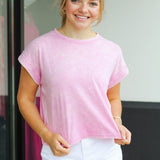 Kate Cuffed Sleeve Top