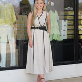 The Polished & Poised Midi Dress