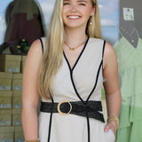 The Polished & Poised Midi Dress