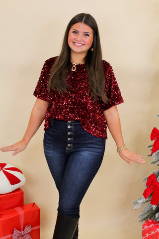 Sparkle in the Lights Top