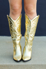 Arizona Boots-Gold