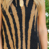 Cutie Tiger Sweater Dress