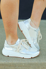 Kaitlyn Sneakers-Silver