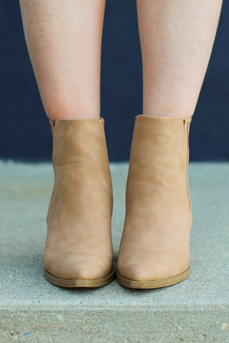 Duvets-S Booties-Coffee
