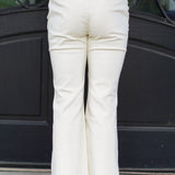 Sweet Scalloped Wide Leg Pants