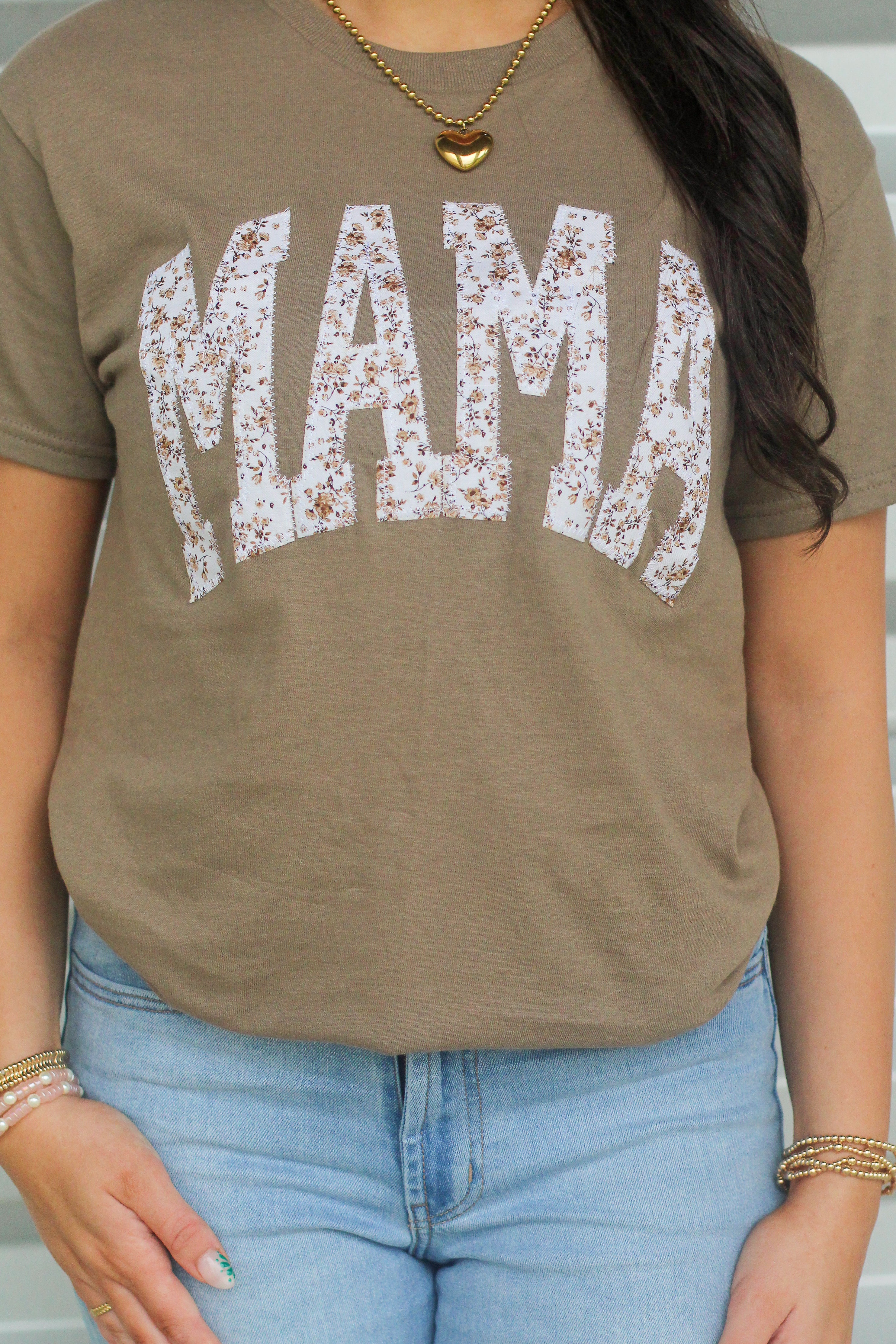 Mama Patchwork Tee