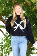 Girly Girl Bow Sweater