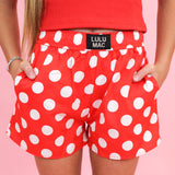 Tween Lulu Mac Big Polka Dot Shorts