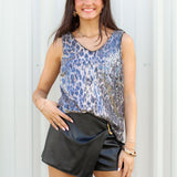 Sassy Leopard Top