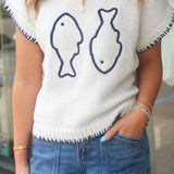 Coastal Fish Sweater