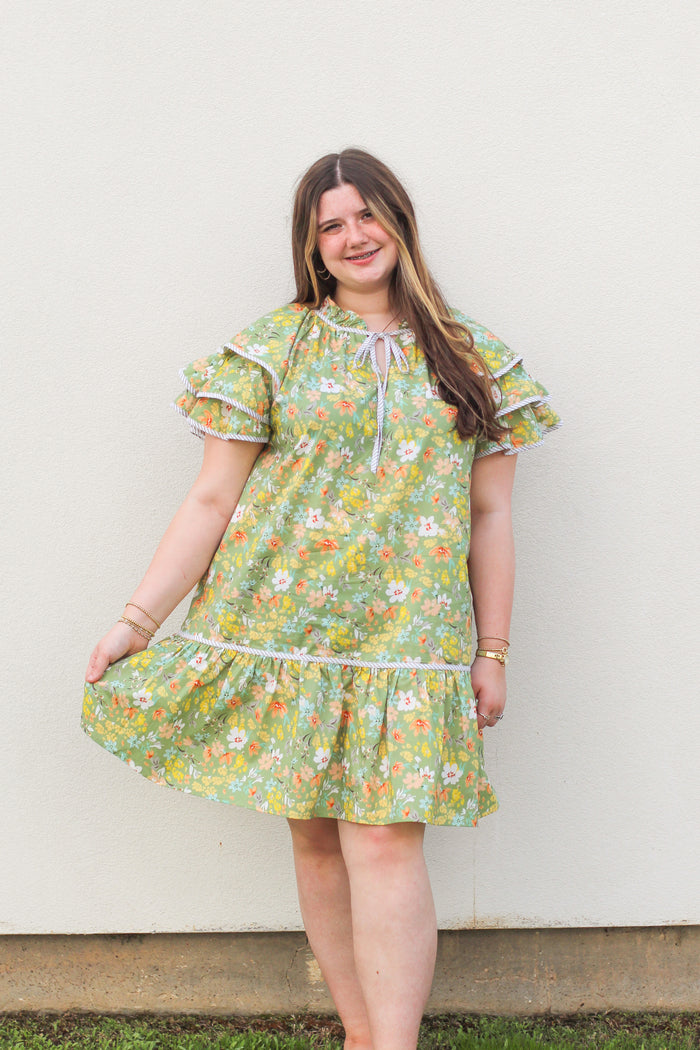 Summer Flowers Dress
