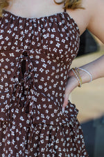 Tiny Florals Tie Tank