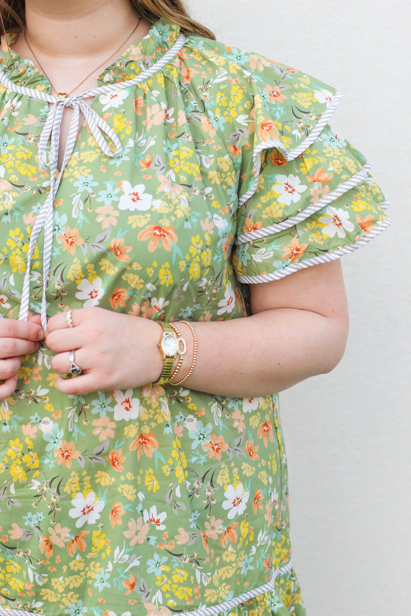 Summer Flowers Dress
