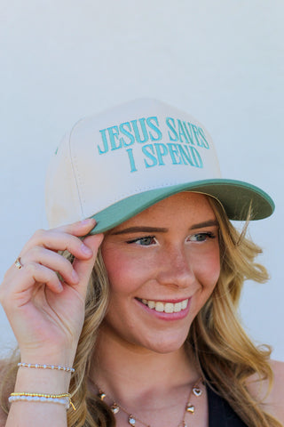 Trendy Jesus Saves Trucker Hat