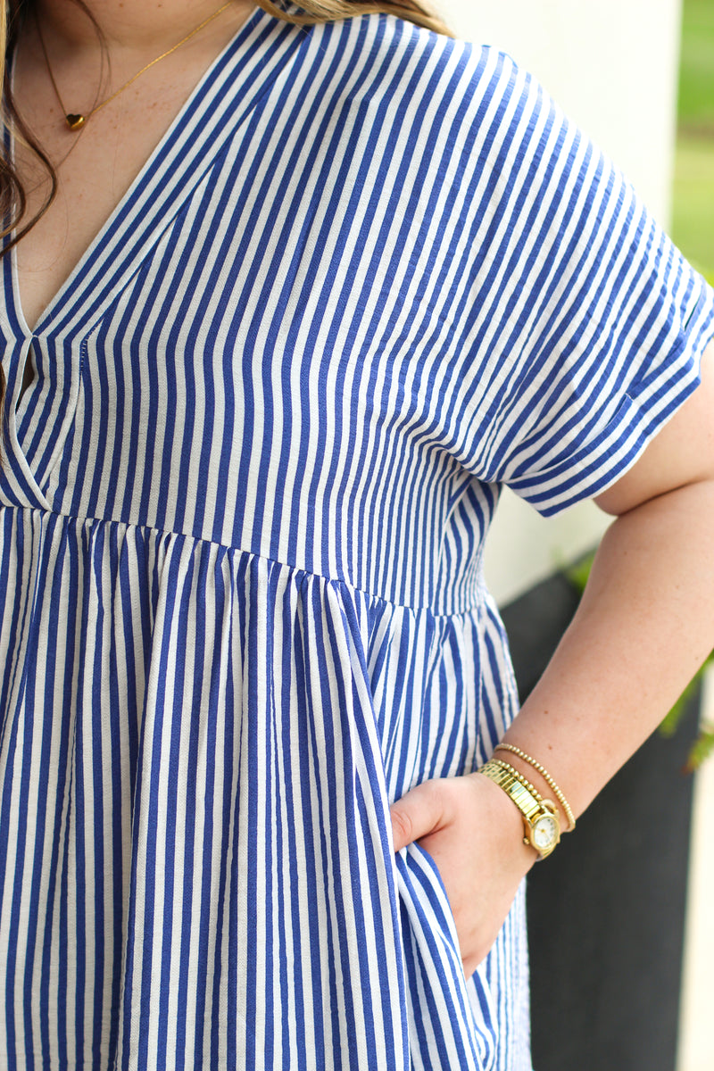 Something About Stripes Dress