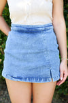 Perfect Denim Skort