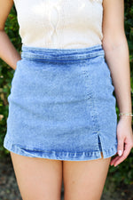 Perfect Denim Skort