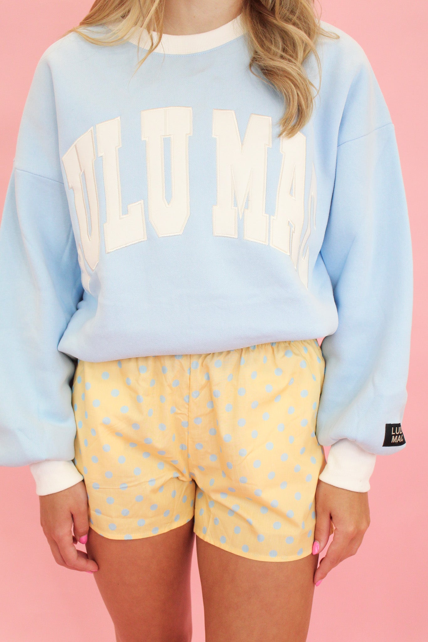 Lulu Mac Color Block Sweatshirt
