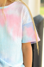 Cute Little Tie Dye Set-Pink/Blue