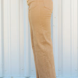 Embellished Button Straight Leg Jeans