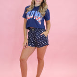 Lulu Mac Stars & Stripes Tee