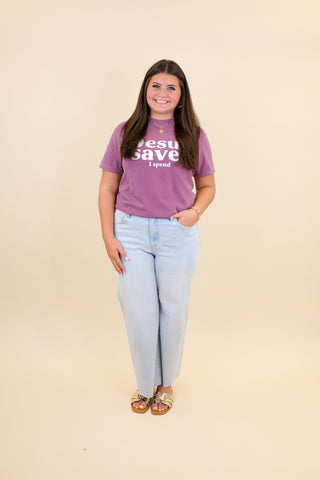 Jesus Saves I Spend Tee