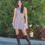 Small Town Tiger Print Dress