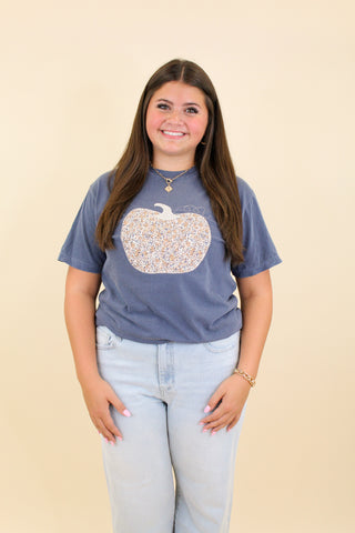 Floral Pumpkin Tee