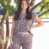 Living in Leopard Sweater Top