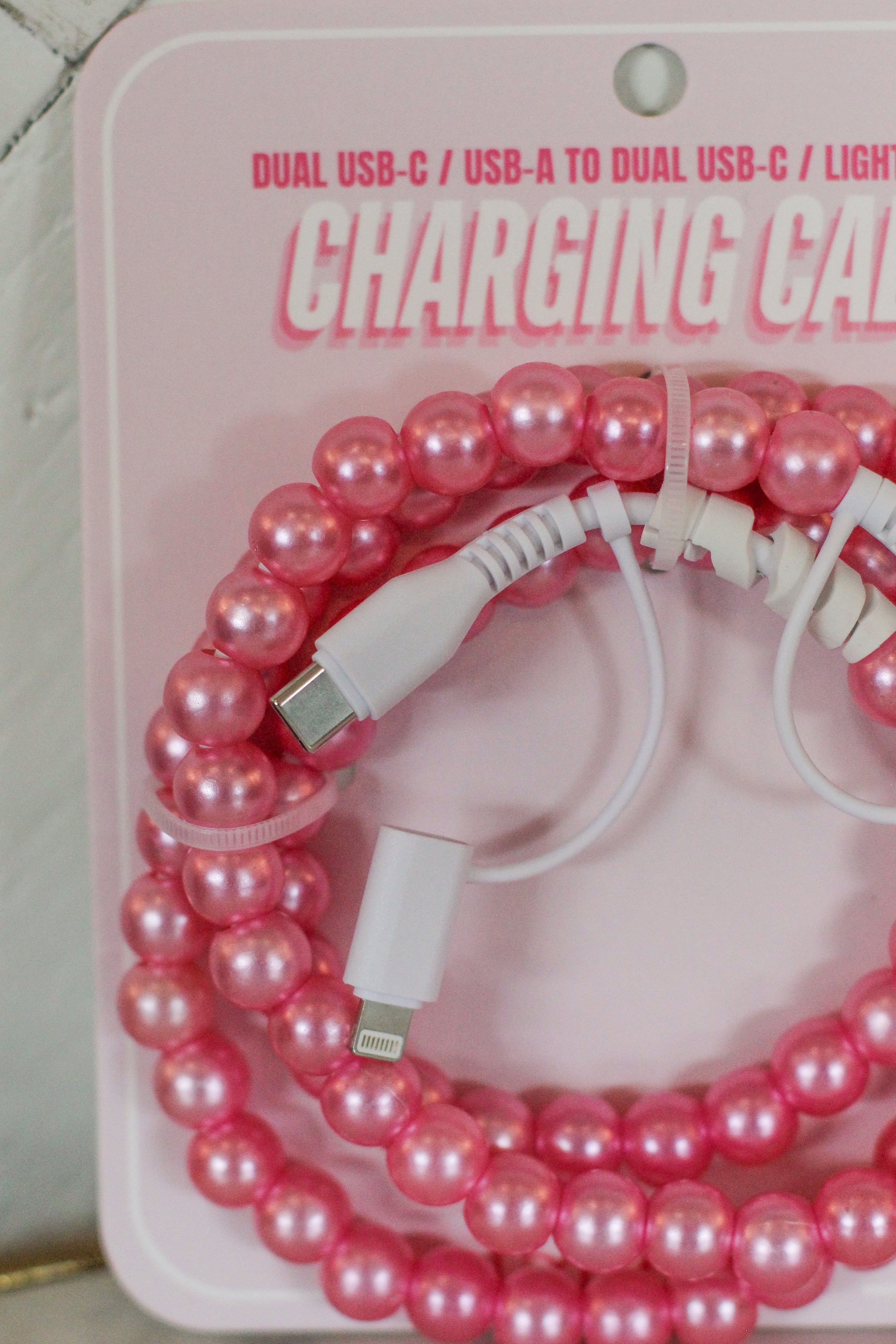 Beaded Charging Cable