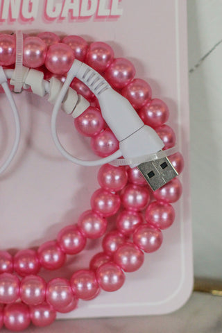 Beaded Charging Cable